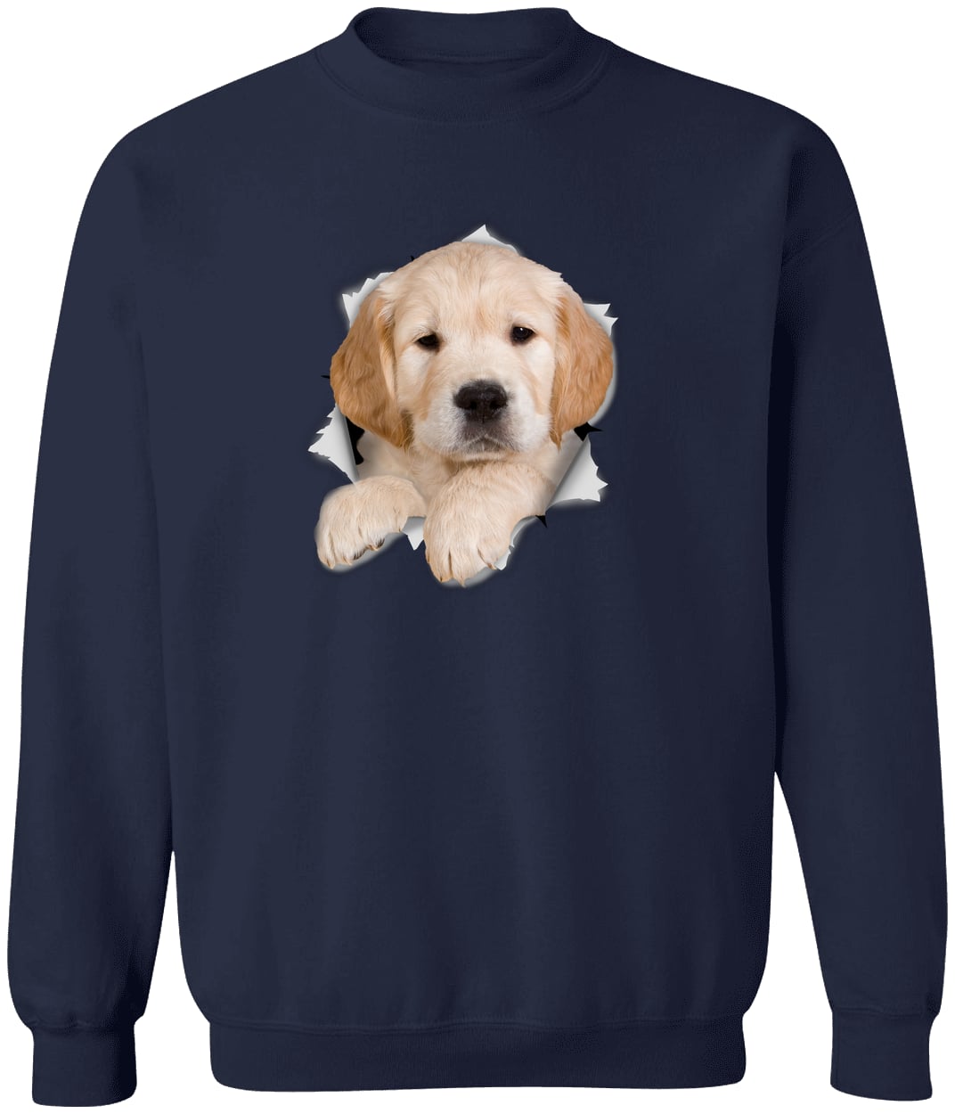 G180 Gildan Crewneck Pullover Sweatshirt - Navy