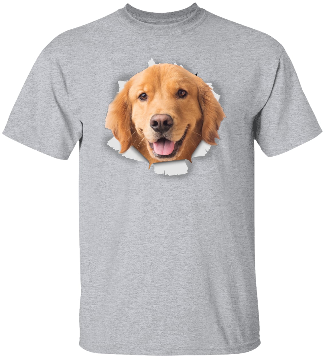 G500 Gildan 5.3 oz. T-Shirt - Sport Grey
