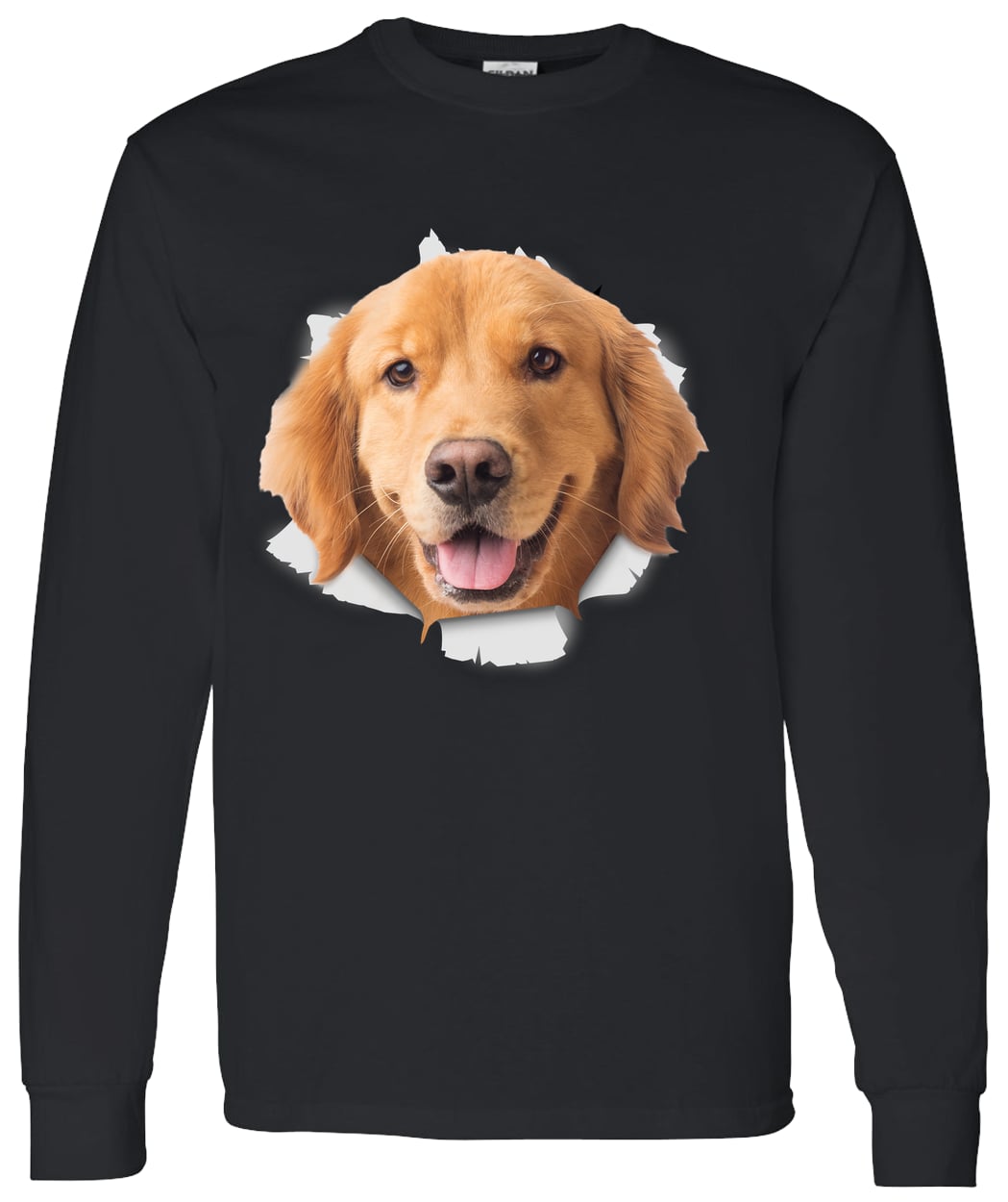 G540 LS T-Shirt 5.3 oz. - Black