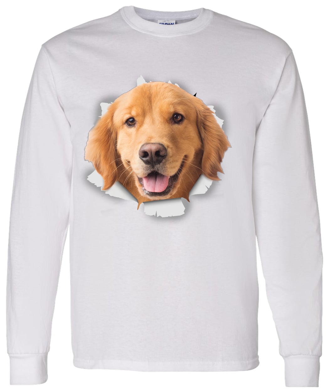 G540 LS T-Shirt 5.3 oz. - White