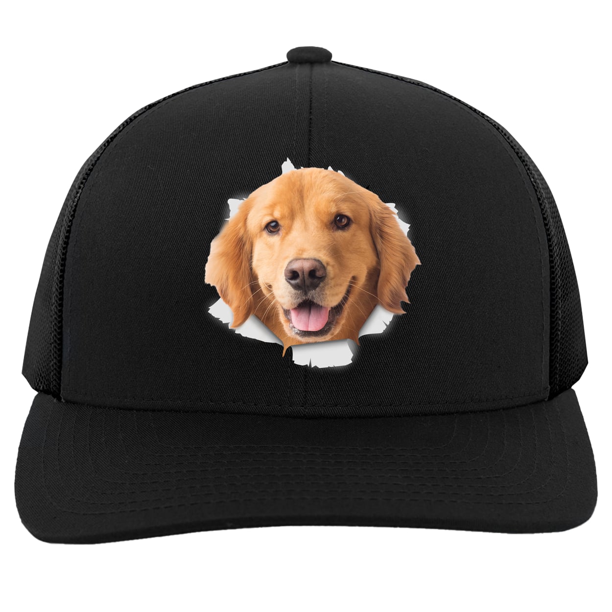 104C Trucker Snap Back - Black