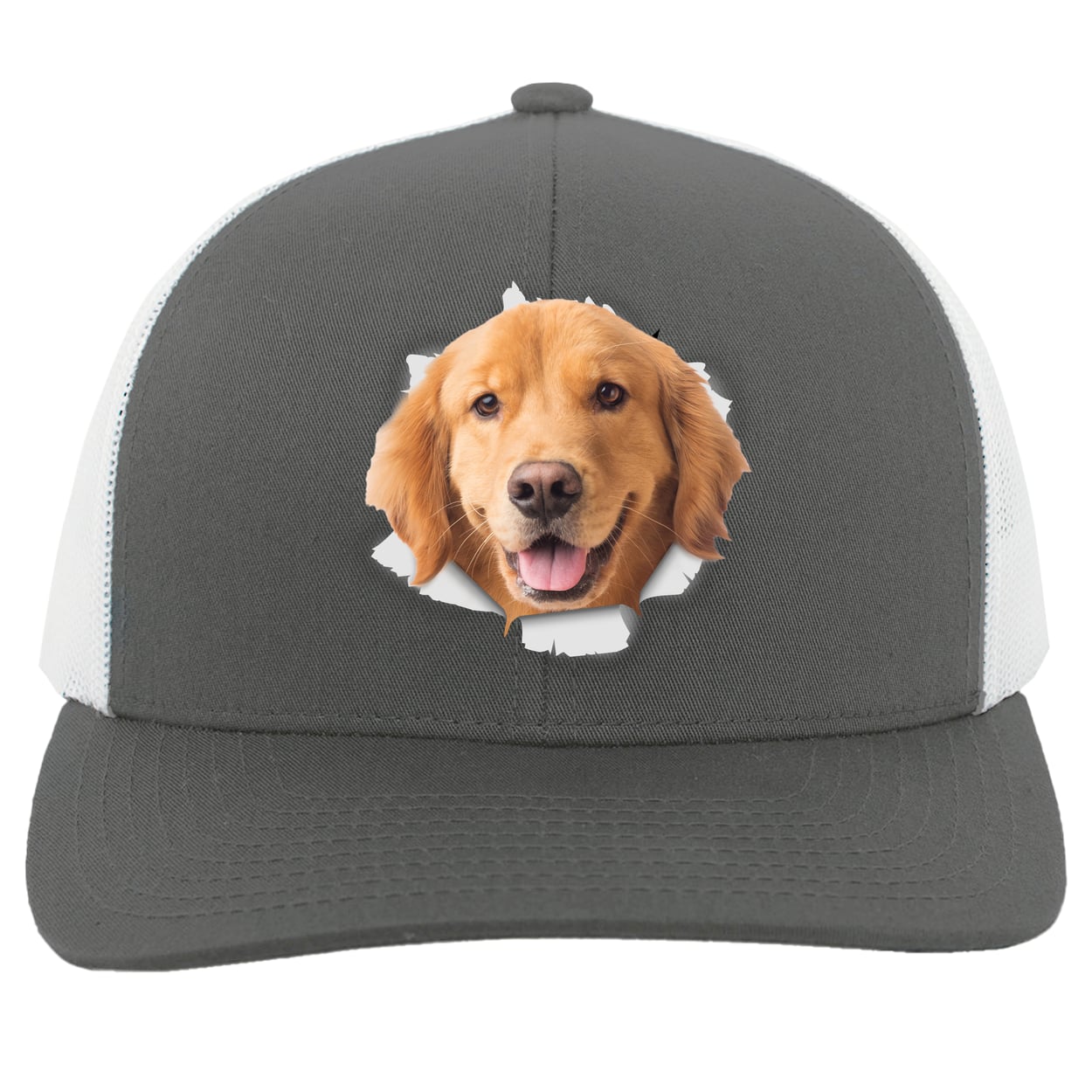 104C Trucker Snap Back - Graphite/White