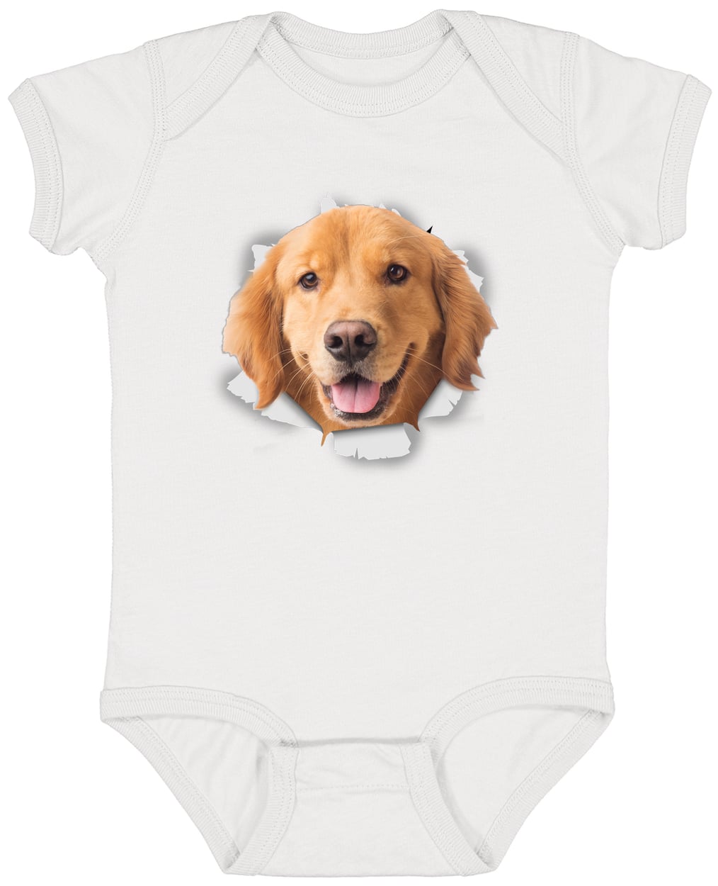 4424 Infant Fine Jersey Bodysuit - White