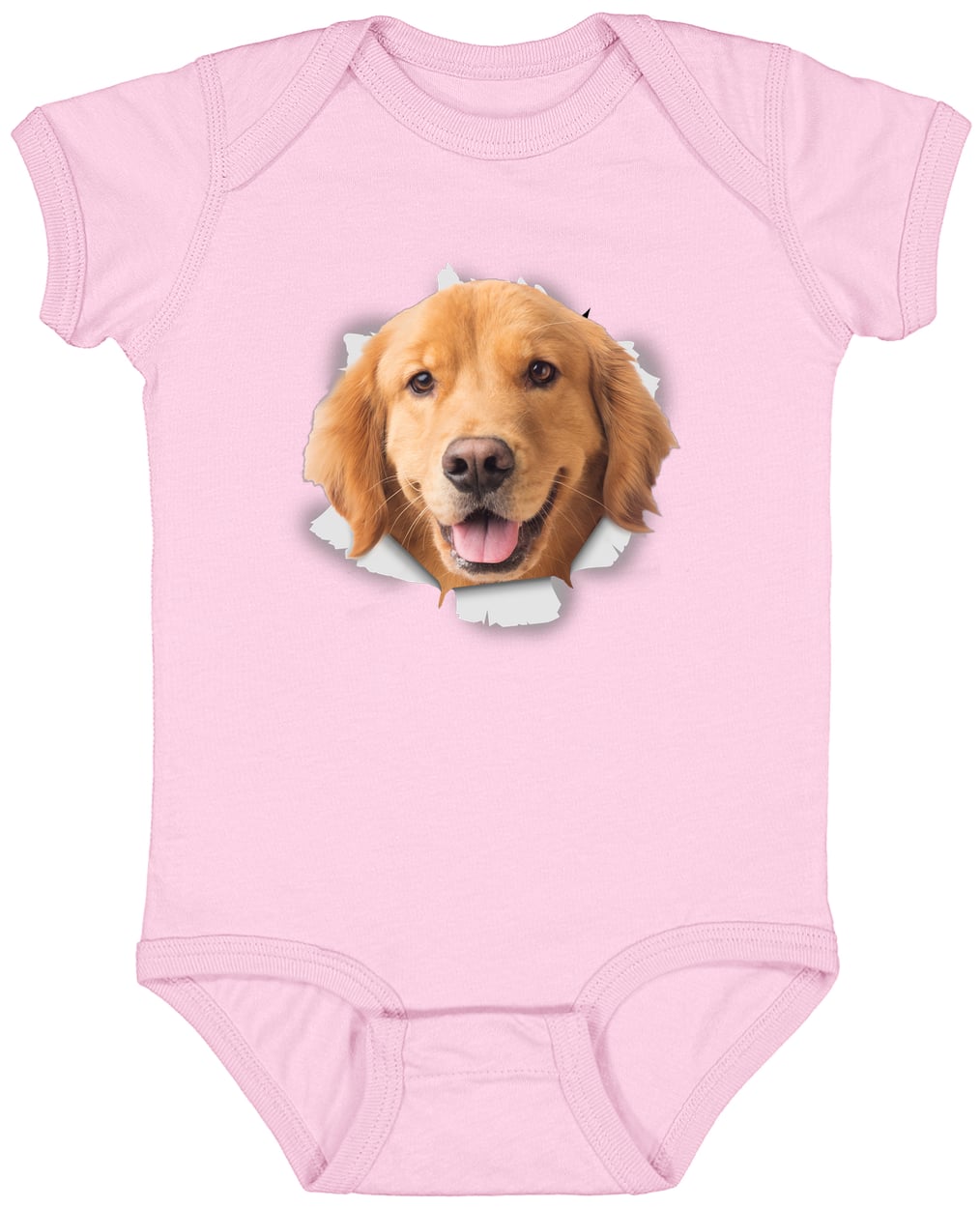 4424 Infant Fine Jersey Bodysuit - Pink