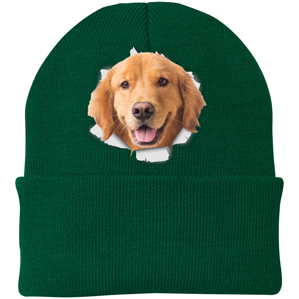 CP90 Port & Company Knit Beanie - Athletic Green