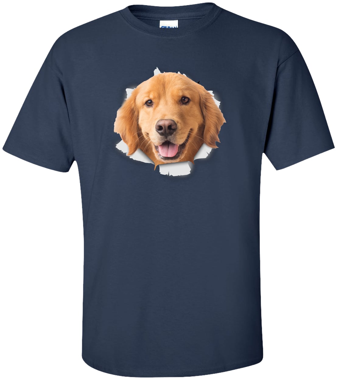 G200T Gildan Mens Tall Ultra Cotton Tee - Navy