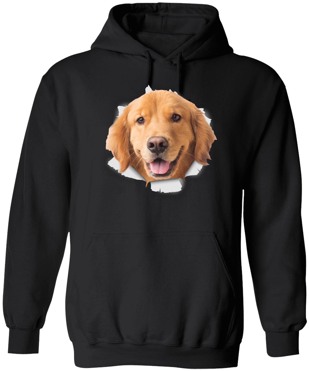 G185 Gildan Pullover Hoodie - Black