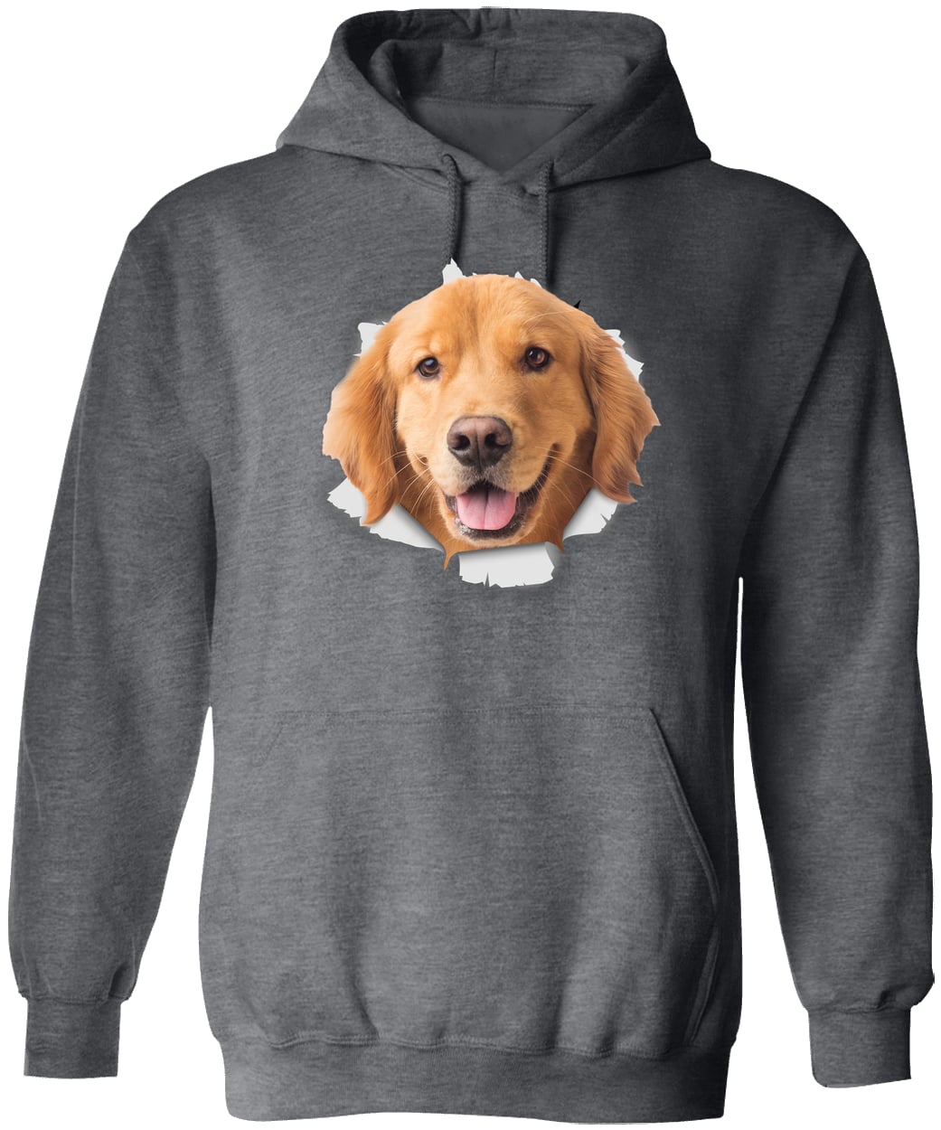G185 Gildan Pullover Hoodie - Dark Heather