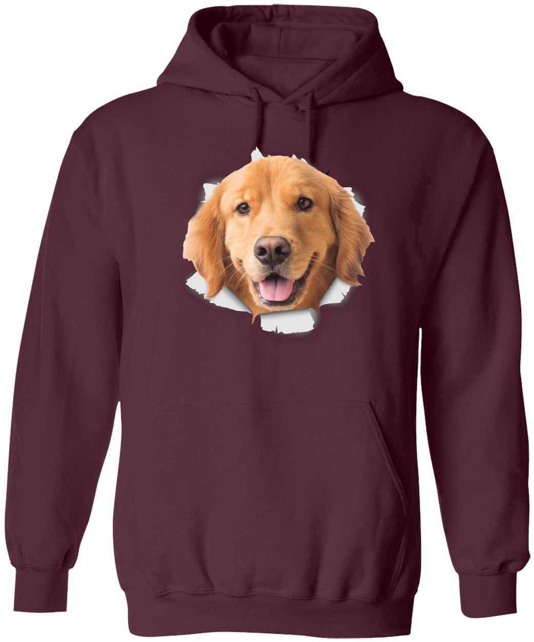 G185 Gildan Pullover Hoodie - Maroon