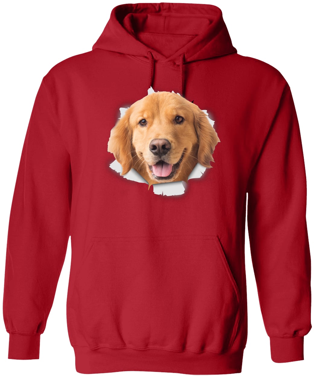 G185 Gildan Pullover Hoodie - Red