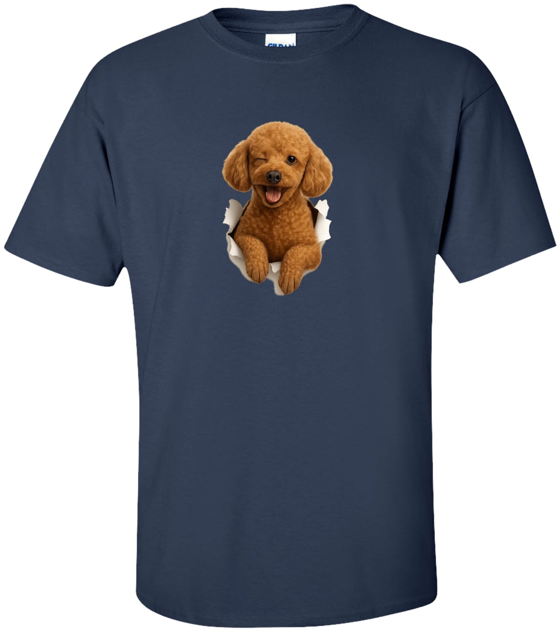 G200T Gildan Mens Tall Ultra Cotton Tee - Navy