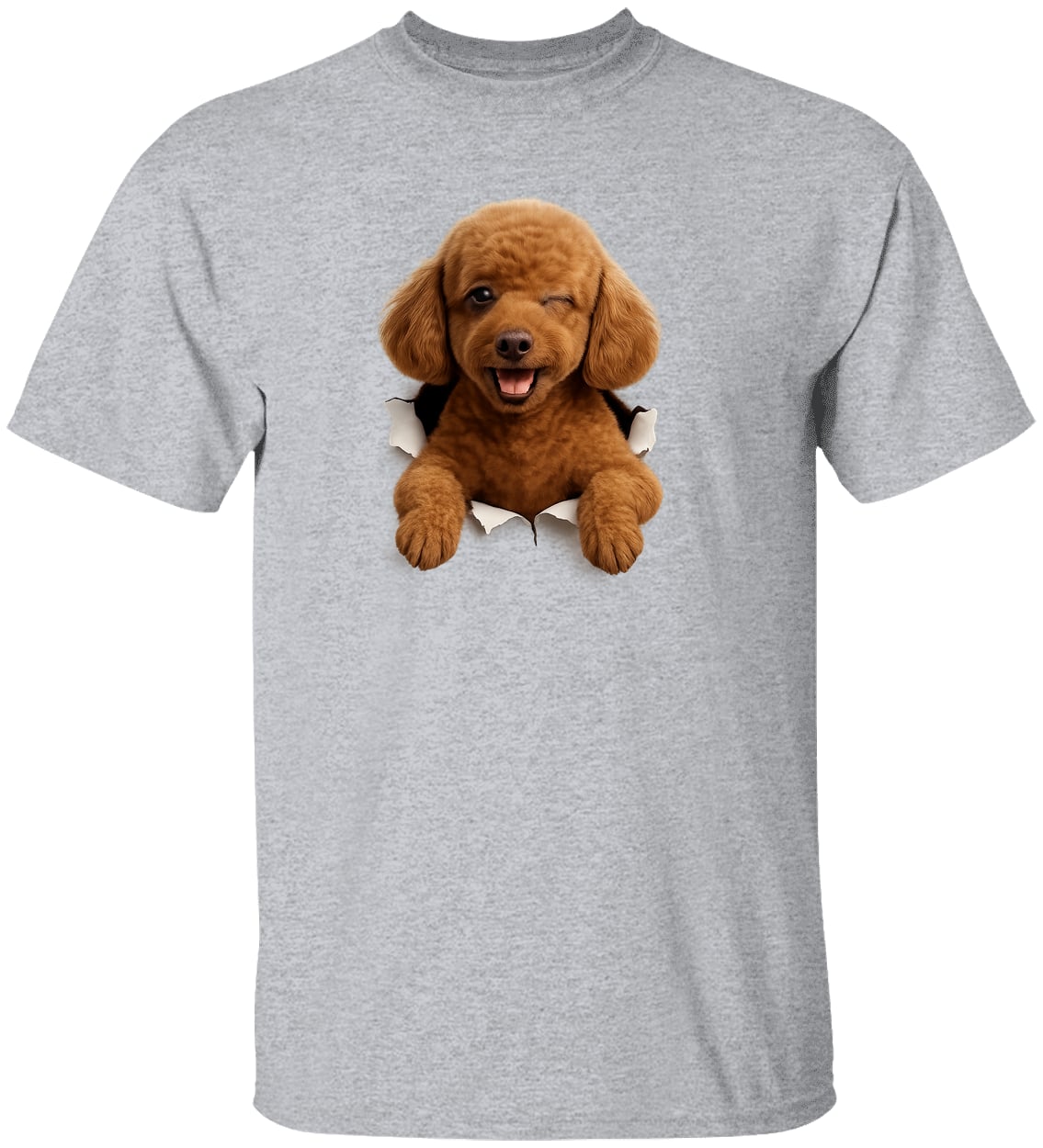 G500 Gildan 5.3 oz. T-Shirt - Sport Grey