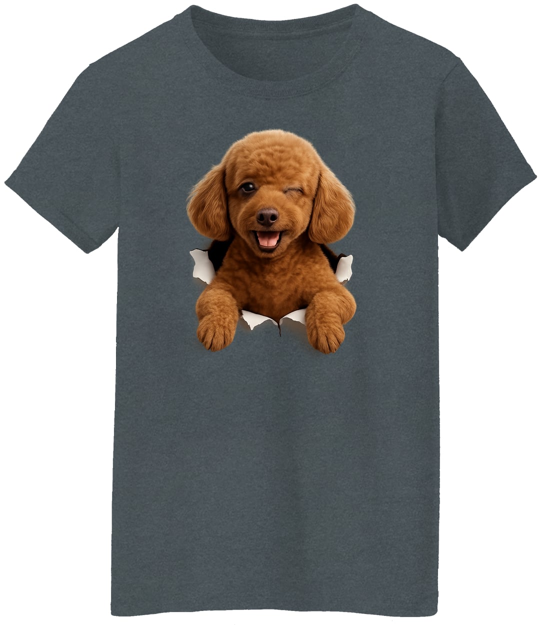 G500L Ladies' 5.3 oz. T-Shirt - Dark Heather