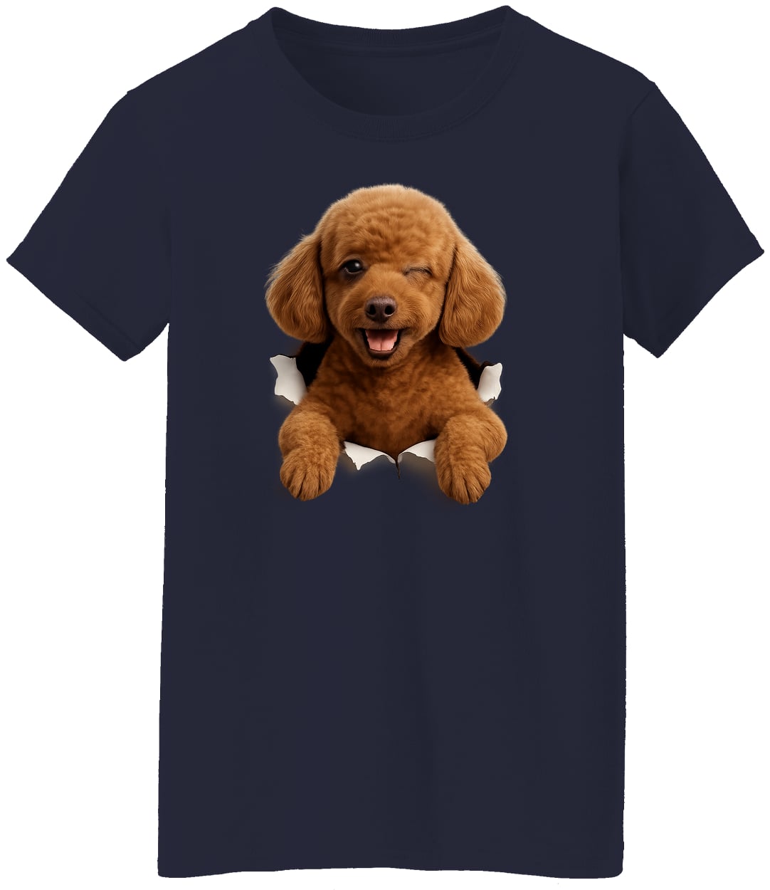 G500L Ladies' 5.3 oz. T-Shirt - Navy