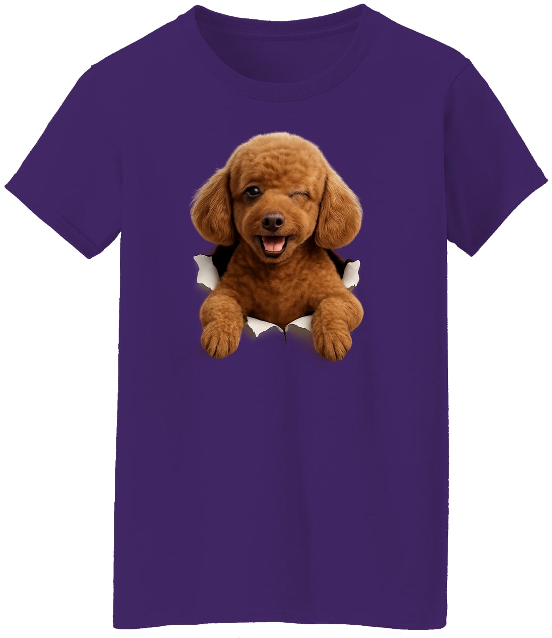 G500L Ladies' 5.3 oz. T-Shirt - Purple