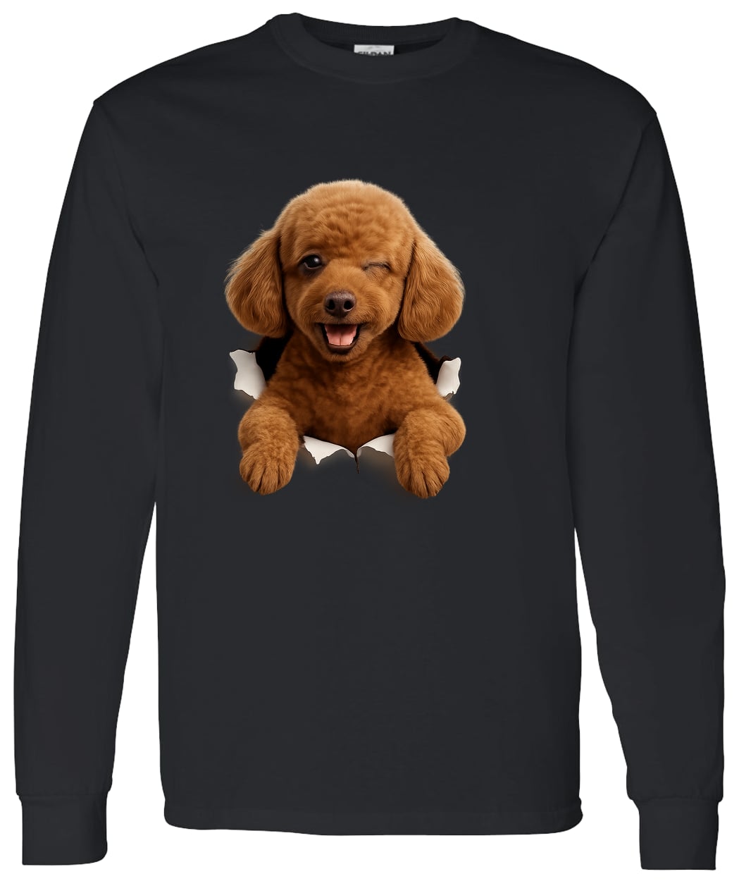 G540 LS T-Shirt 5.3 oz. - Black