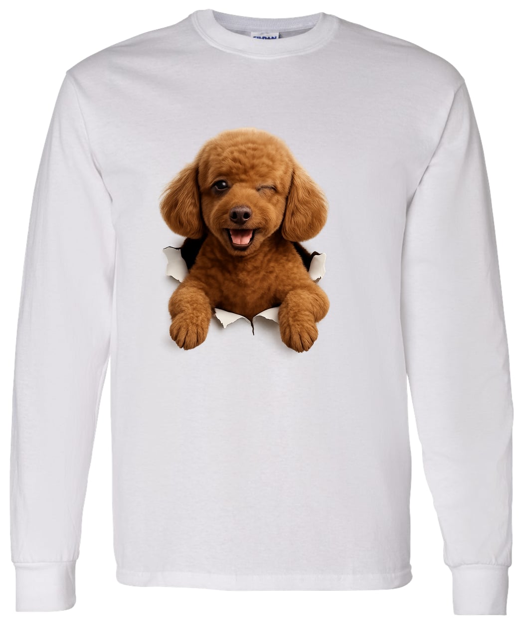 G540 LS T-Shirt 5.3 oz. - White