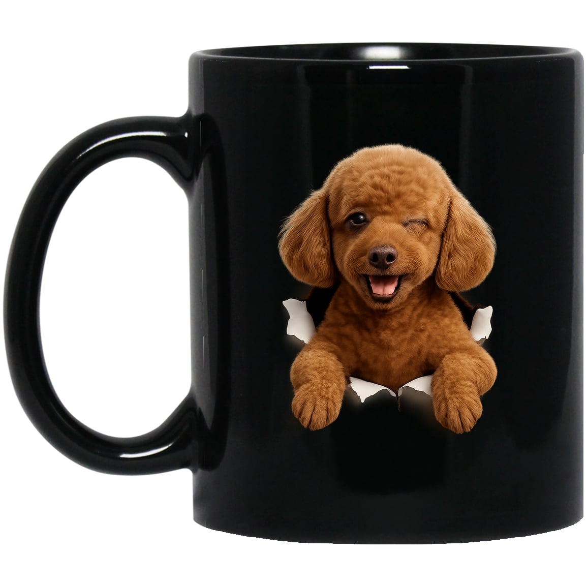 BM11OZ 11oz Black Mug Design Preview
