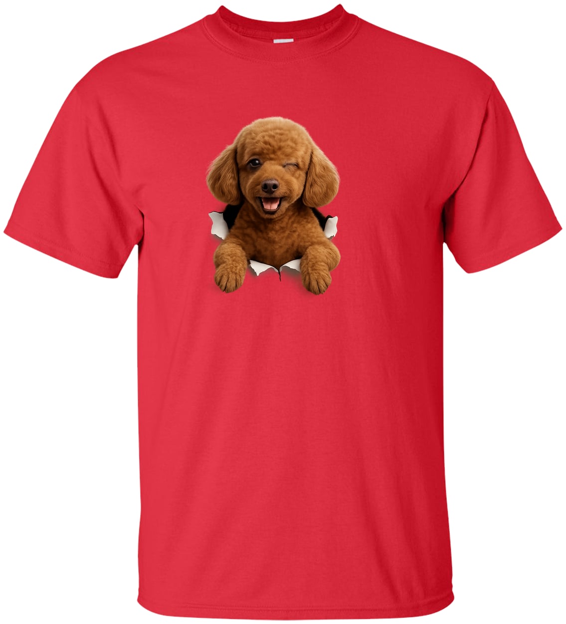 G200T Gildan Mens Tall Ultra Cotton Tee - Red