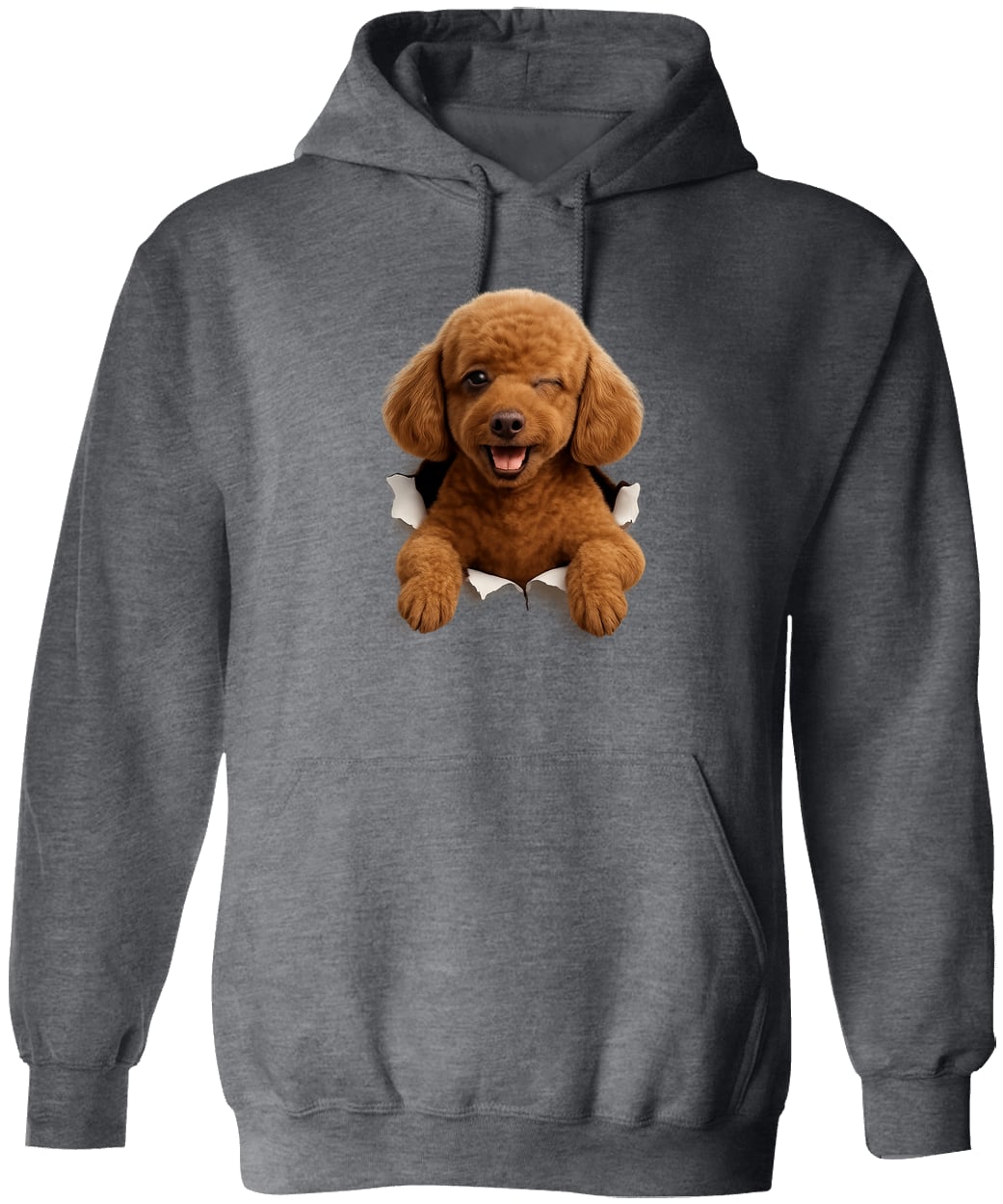 G185 Gildan Pullover Hoodie - Dark Heather