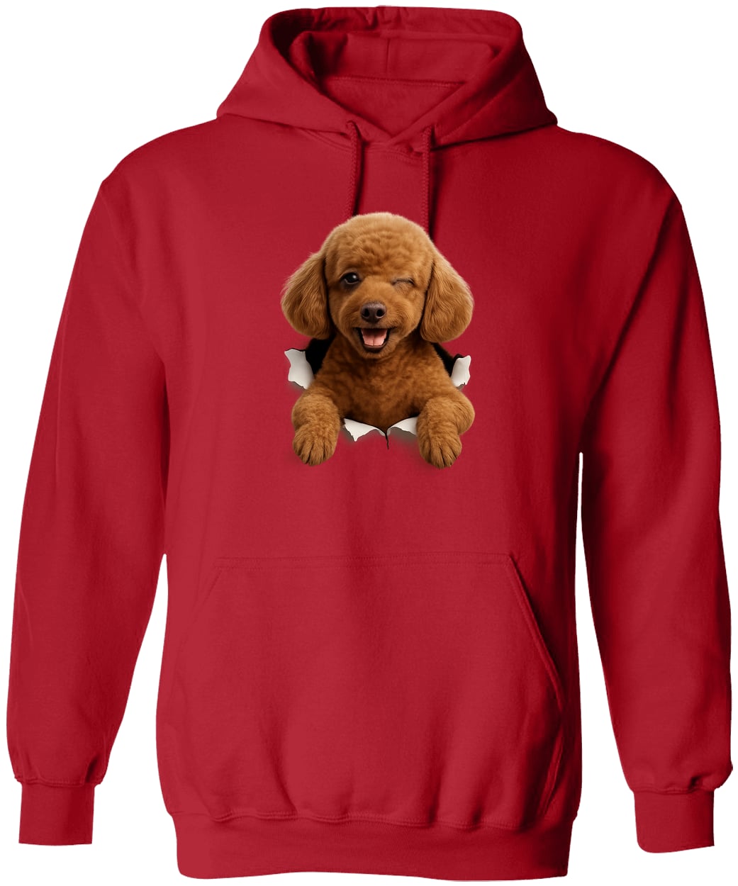 G185 Gildan Pullover Hoodie - Red