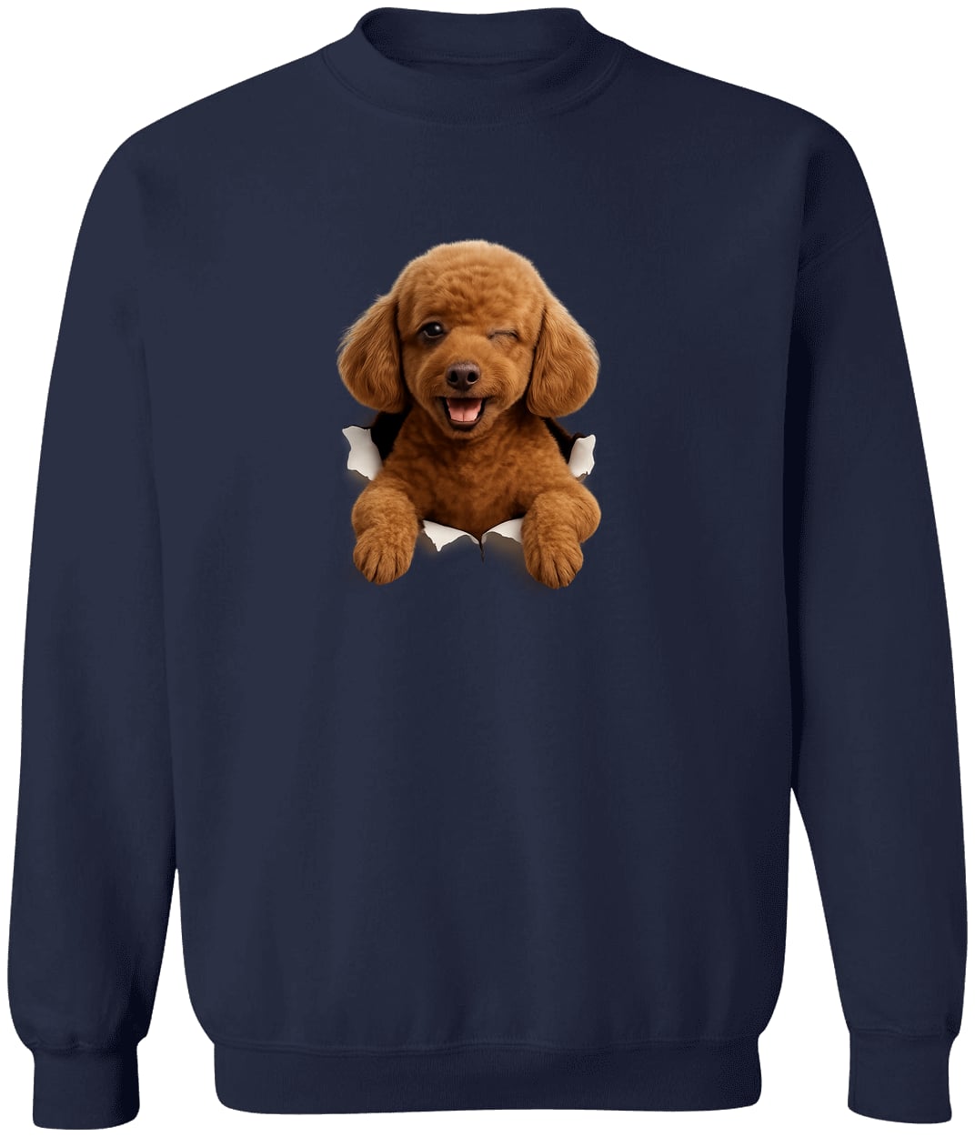 G180 Gildan Crewneck Pullover Sweatshirt - Navy
