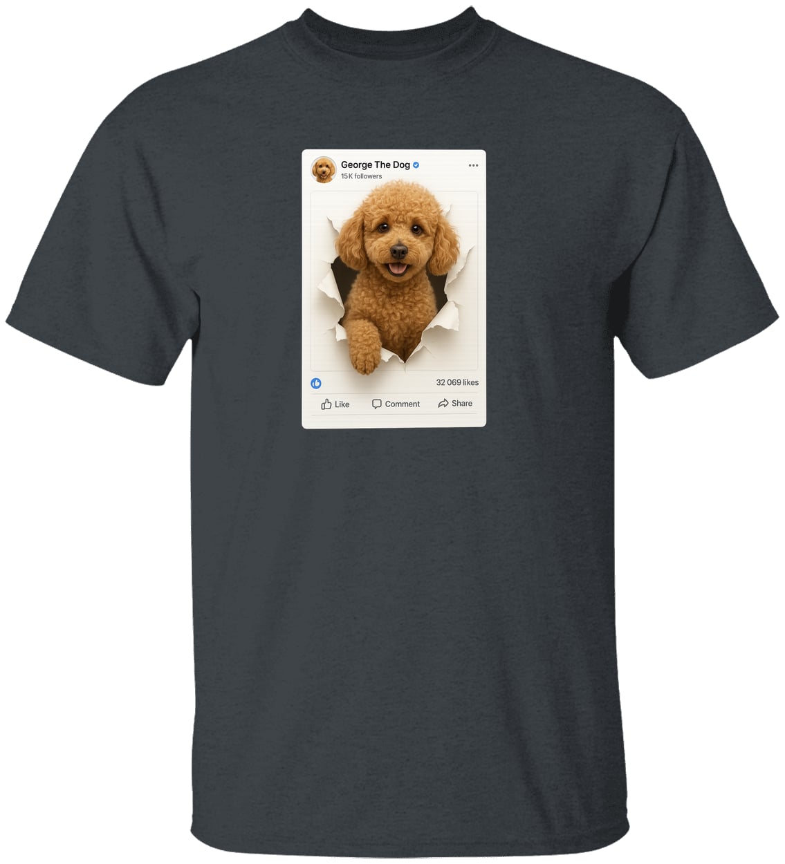 G500 Gildan 5.3 oz. T-Shirt - Dark Heather