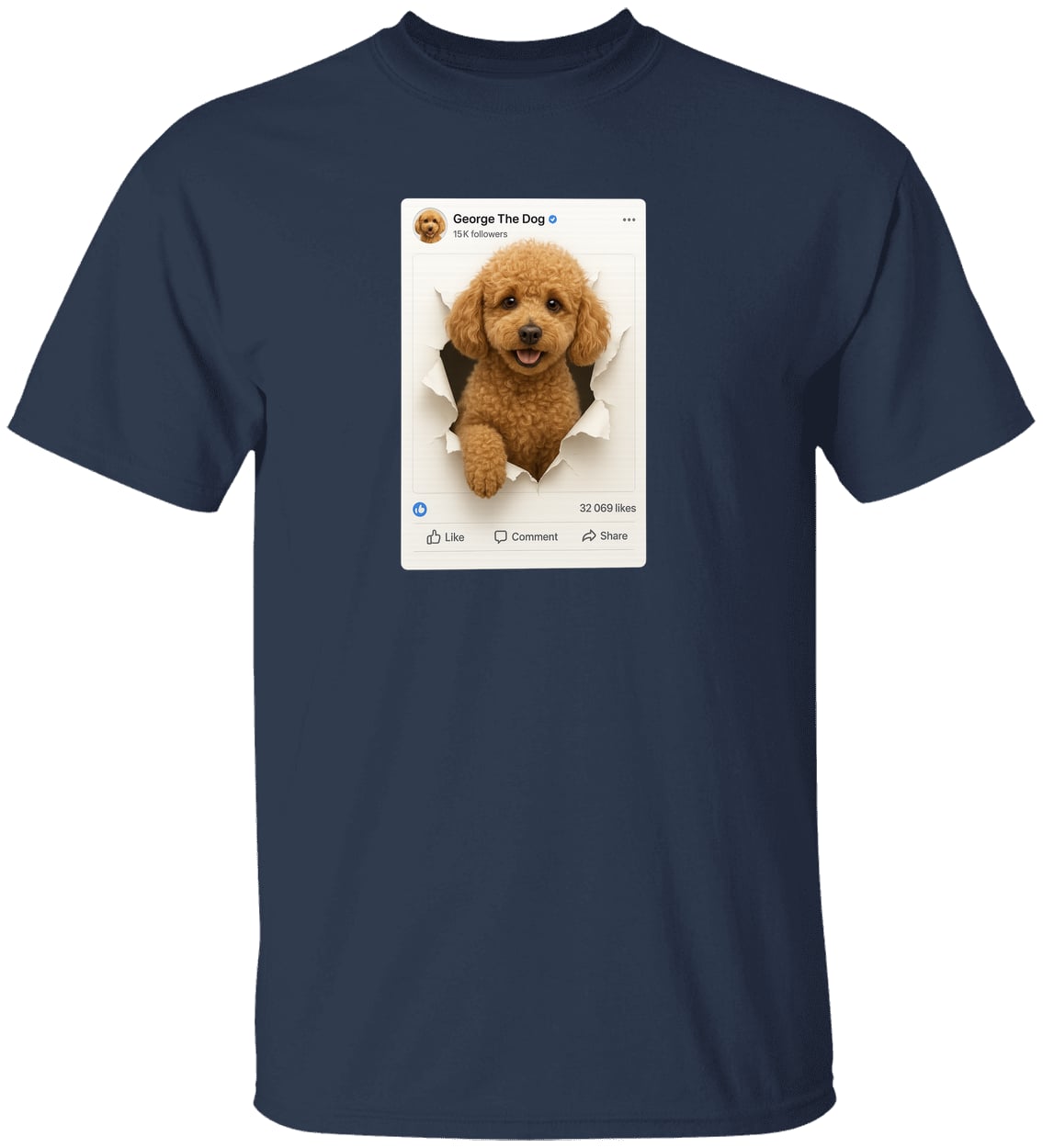 G500 Gildan 5.3 oz. T-Shirt - Navy