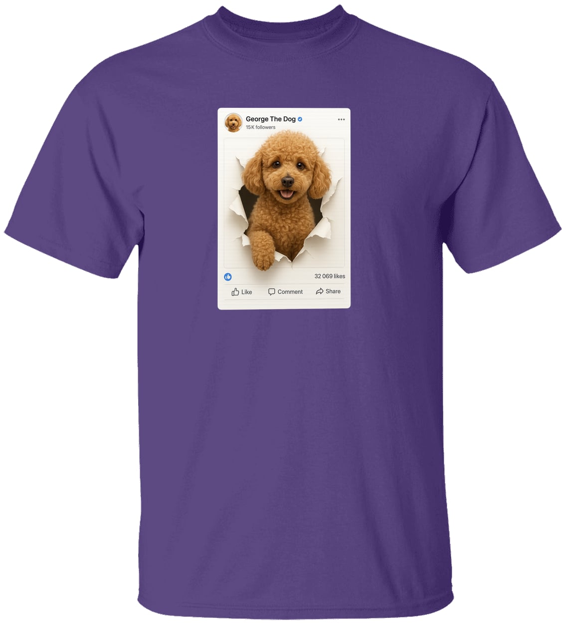 G500 Gildan 5.3 oz. T-Shirt - Purple