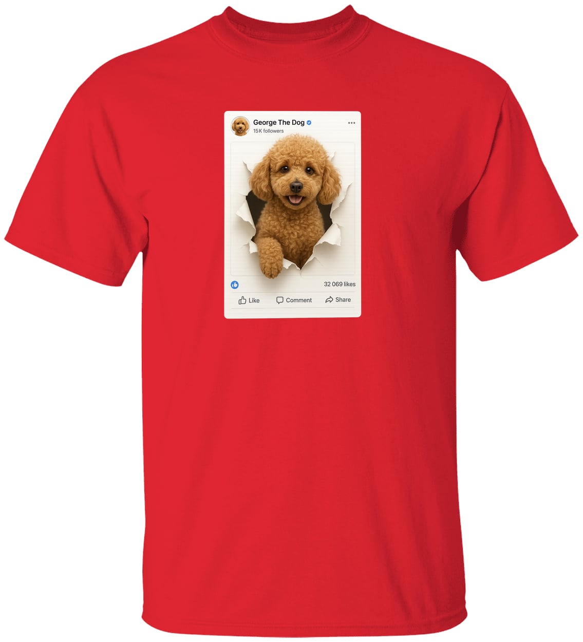G500 Gildan 5.3 oz. T-Shirt - Red