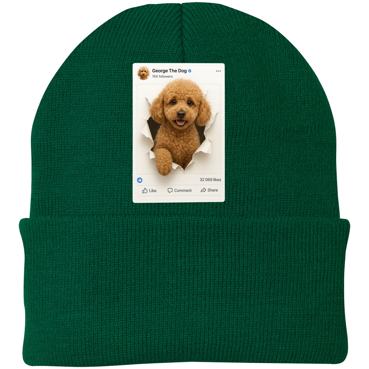 CP90 Port & Company Knit Beanie - Athletic Green