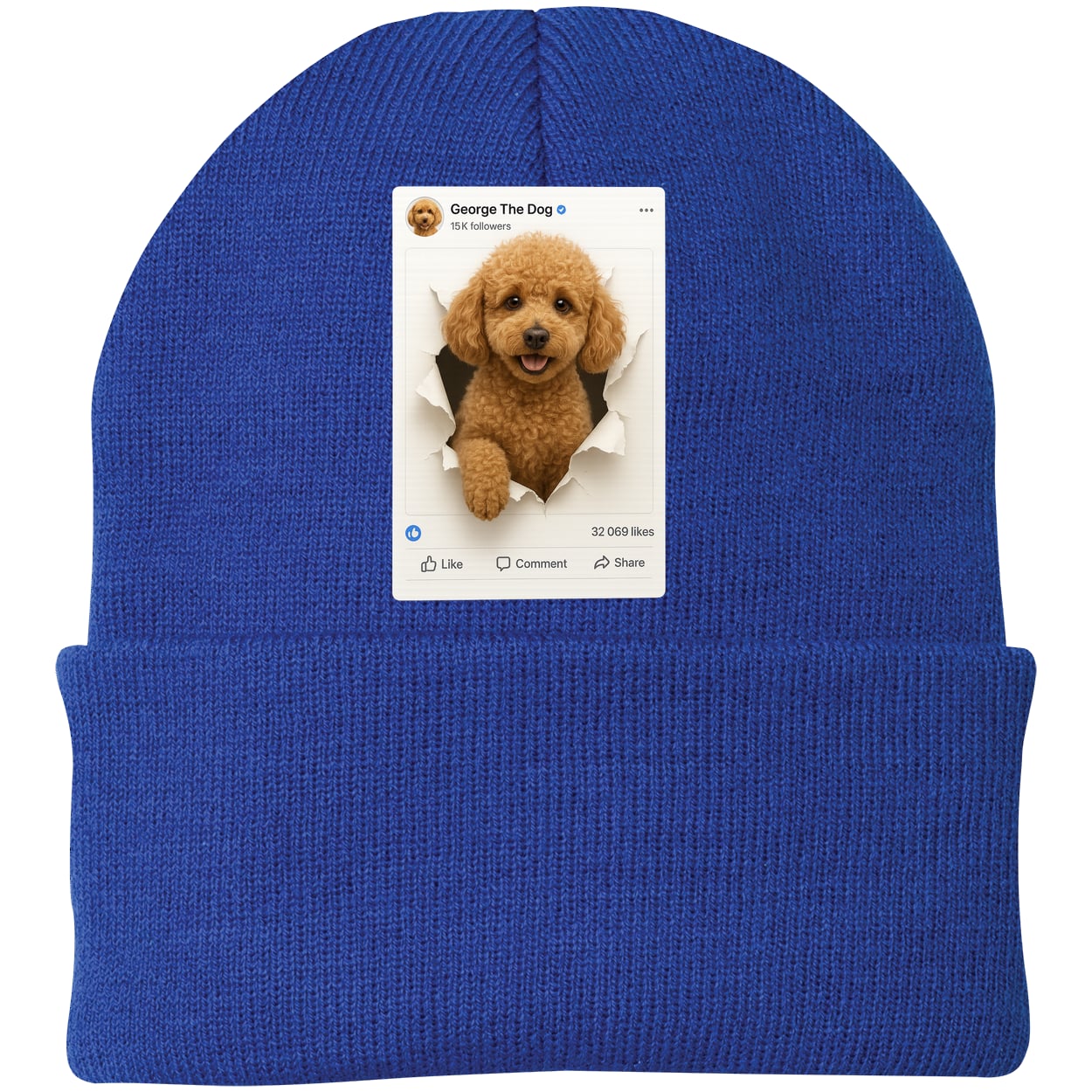 CP90 Port & Company Knit Beanie - Athletic Royal