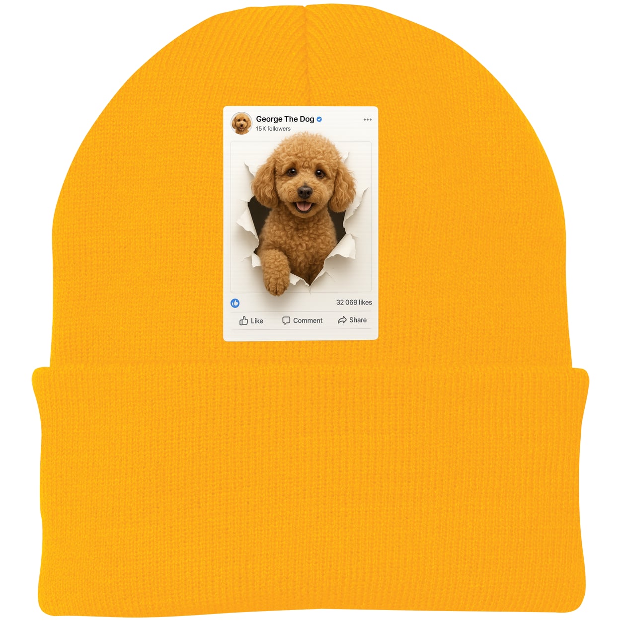 CP90 Port & Company Knit Beanie - Athletic Gold