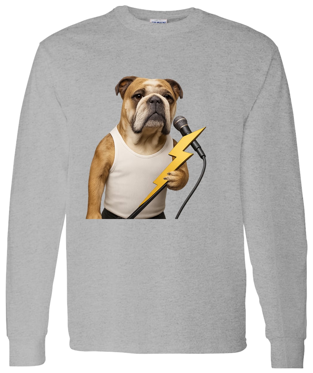 G540 LS T-Shirt 5.3 oz. - Sport Grey