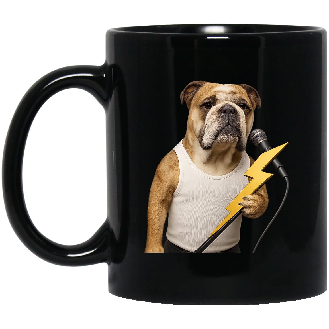 BM11OZ 11oz Black Mug Design Preview