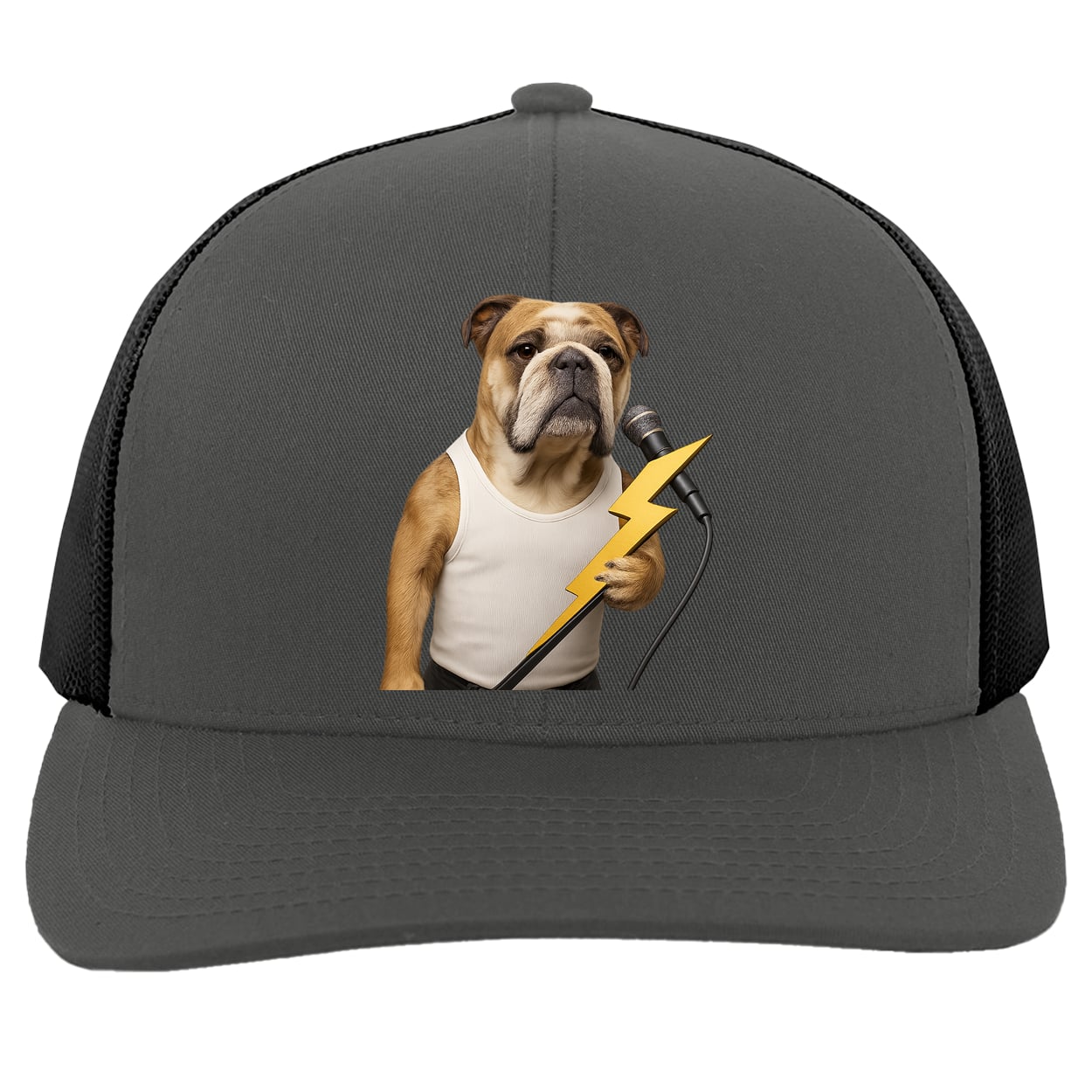 104C Trucker Snap Back - Graphite/Black