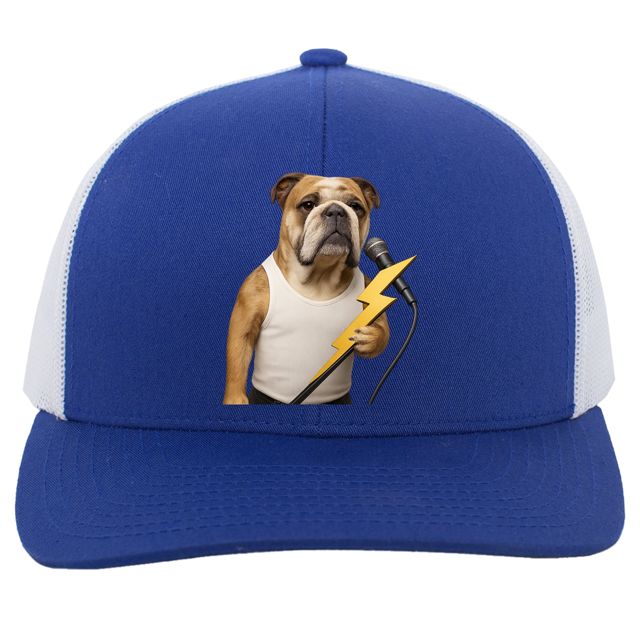 104C Trucker Snap Back - Royal/White