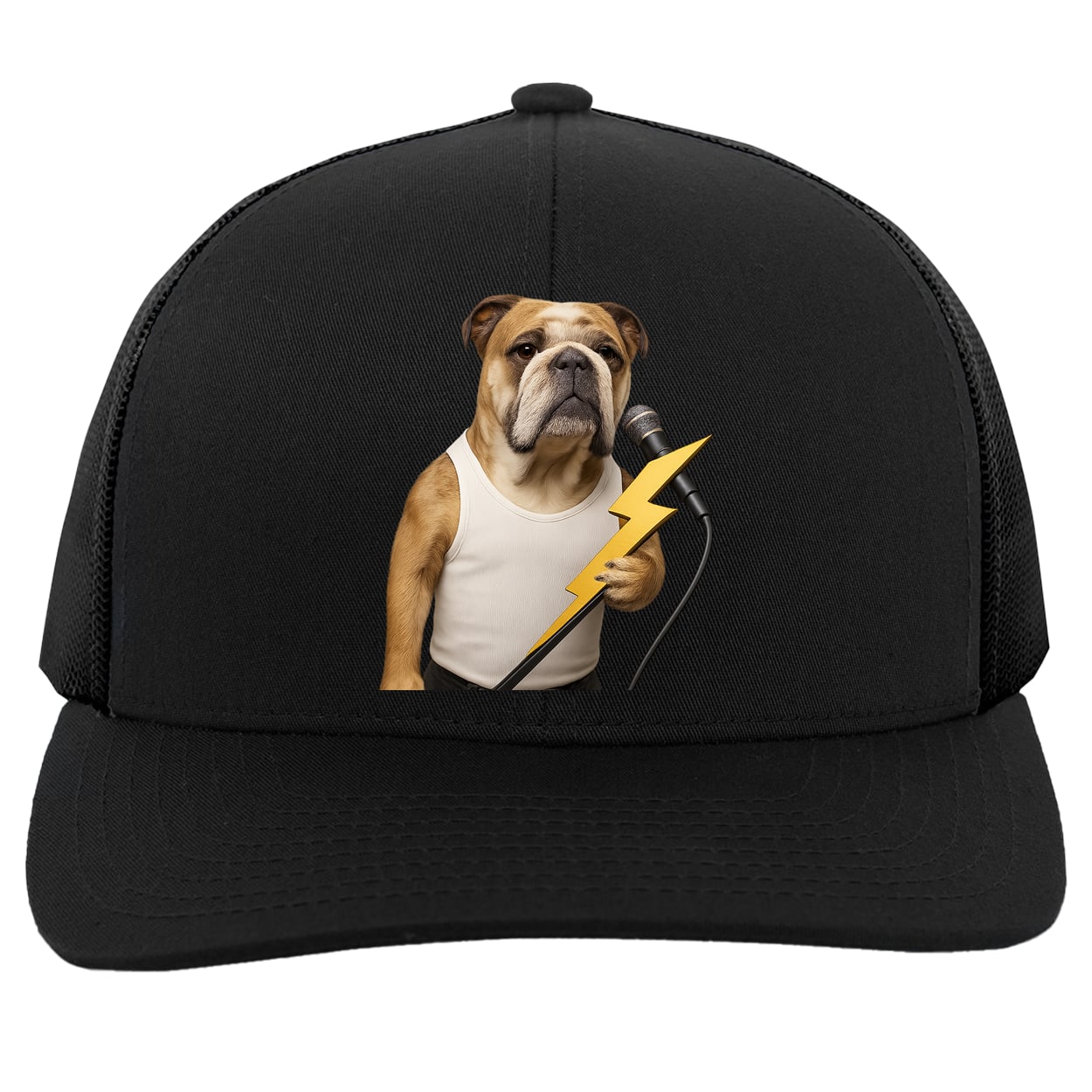 104C Trucker Snap Back - Black