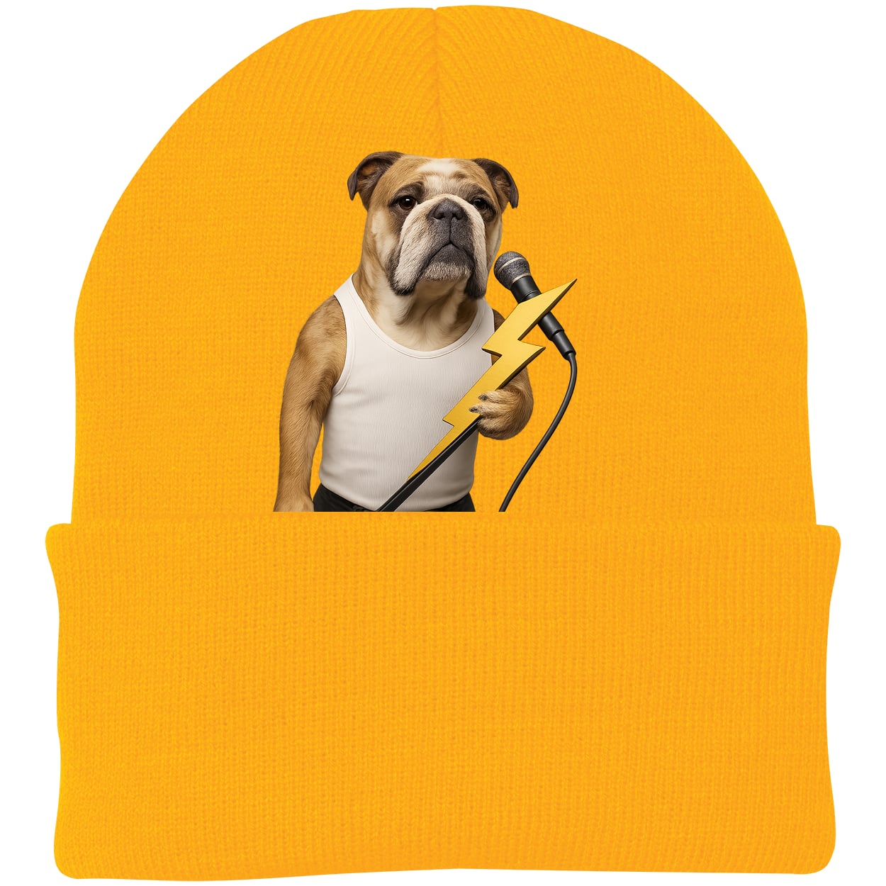 CP90 Port & Company Knit Beanie - Athletic Gold