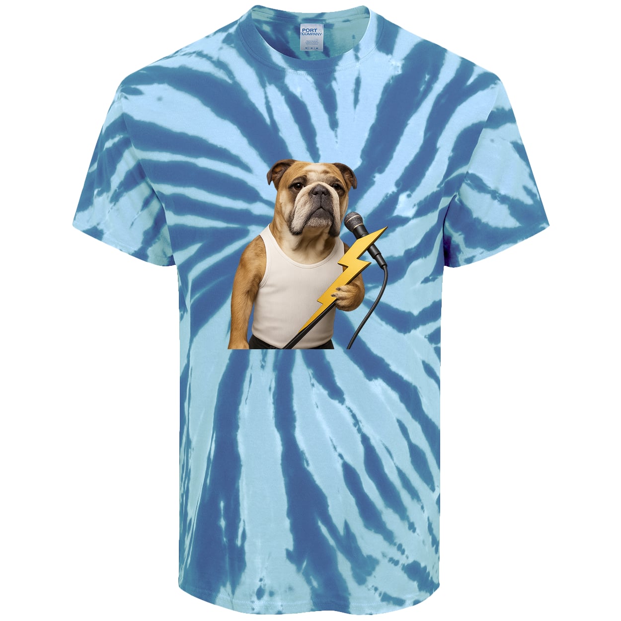 PC147 Port & Company Tie-Dye Tee - Royal