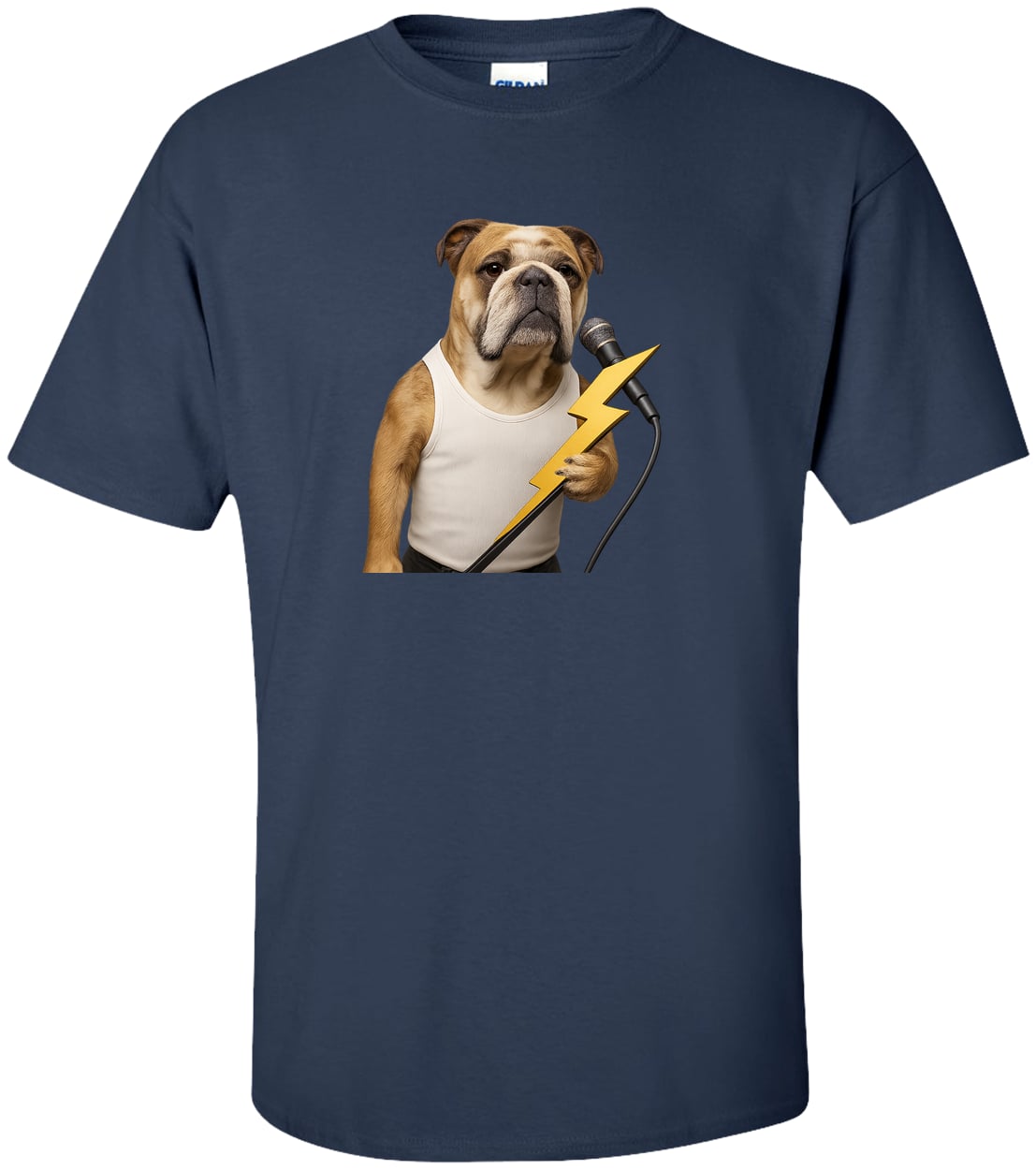 G200T Gildan Mens Tall Ultra Cotton Tee - Navy