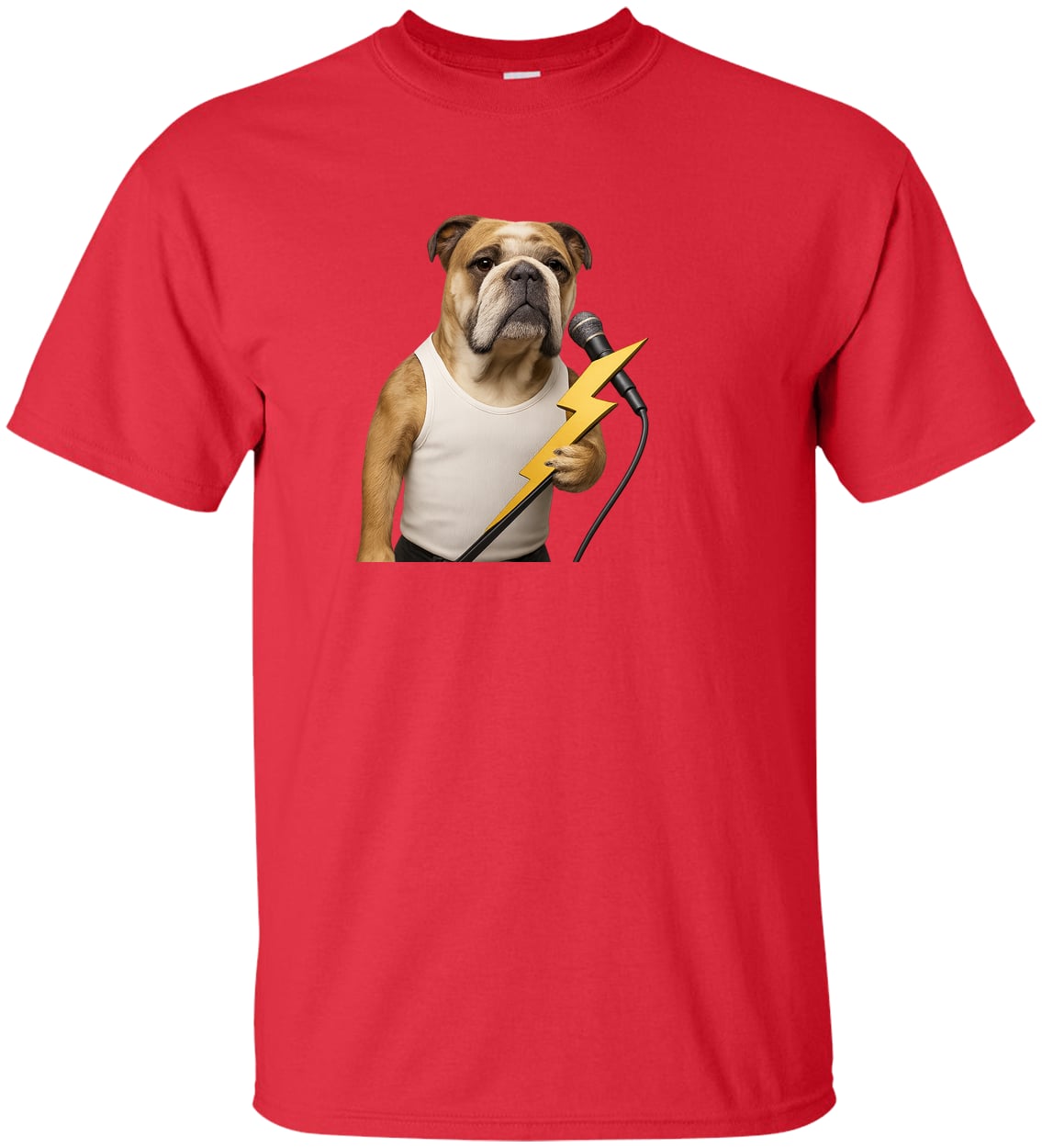 G200T Gildan Mens Tall Ultra Cotton Tee - Red