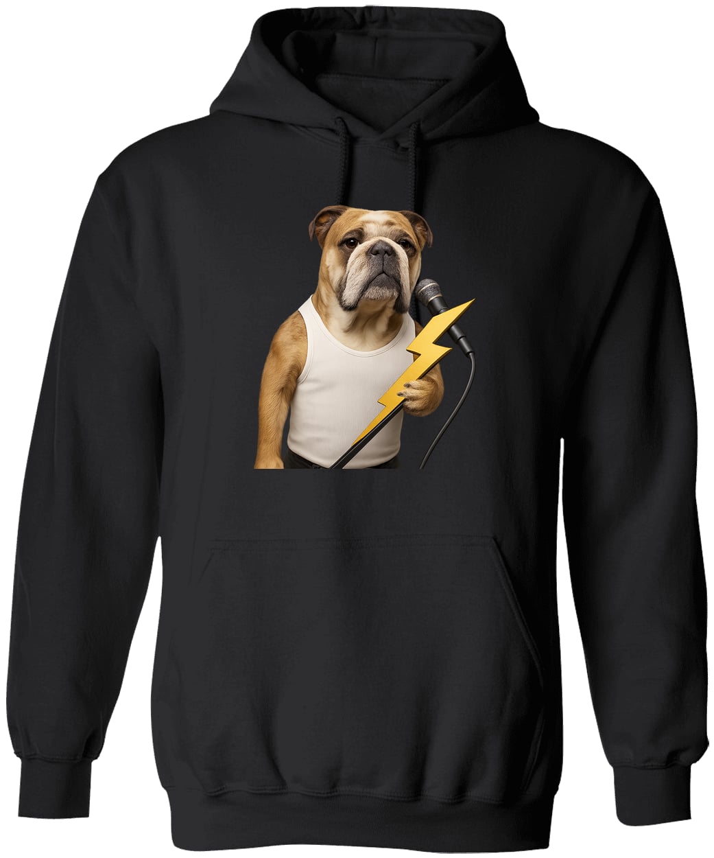 G185 Gildan Pullover Hoodie - Black