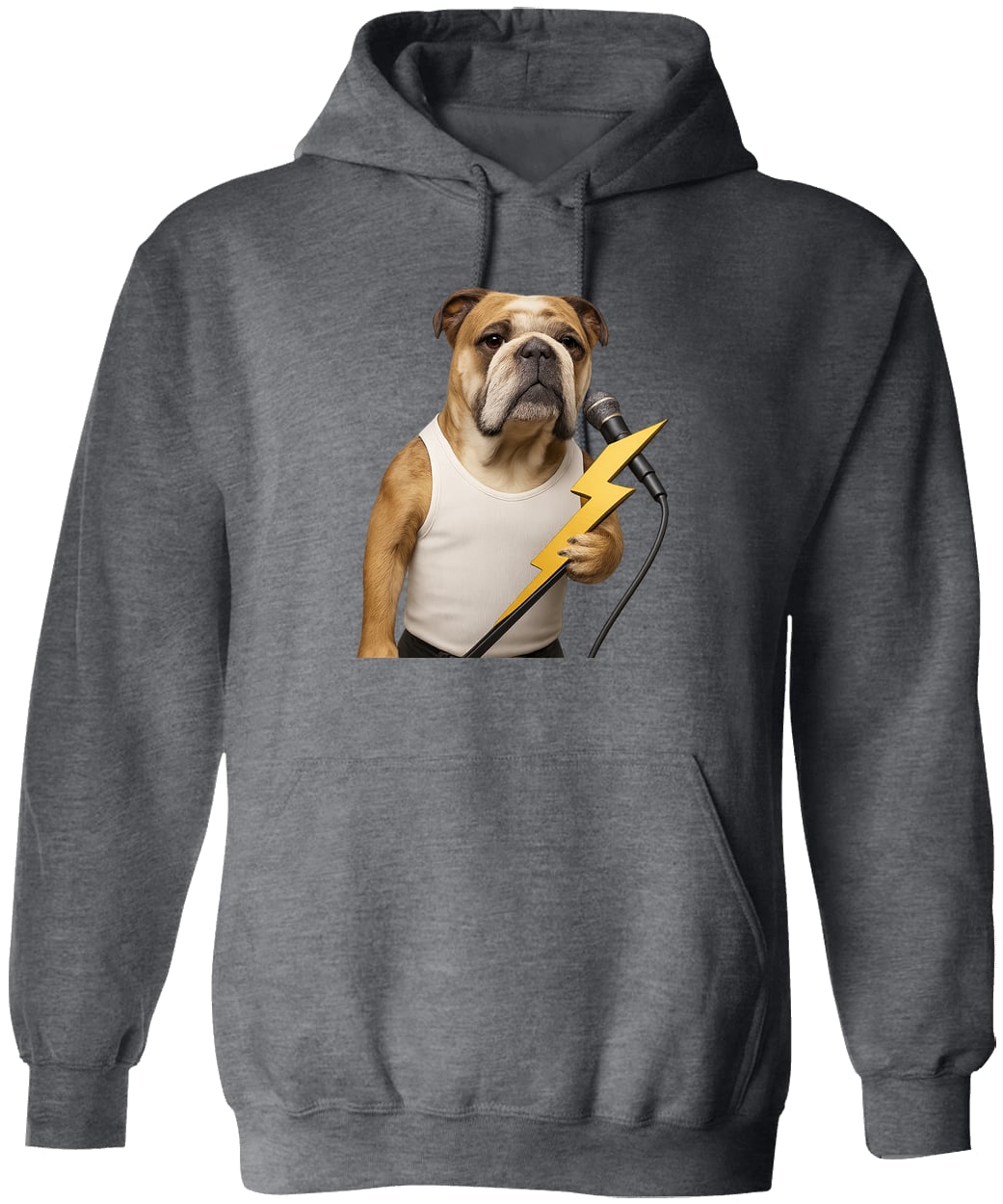 G185 Gildan Pullover Hoodie - Dark Heather