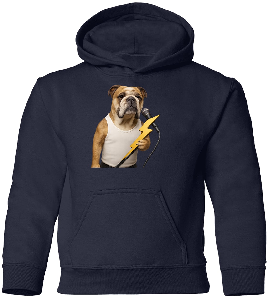 G185B Gildan Youth Pullover Hoodie - Navy