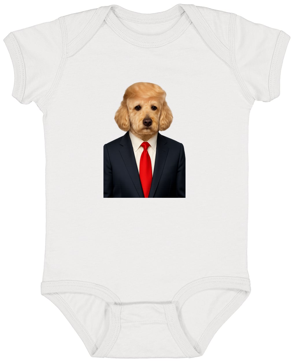 4424 Infant Fine Jersey Bodysuit - White