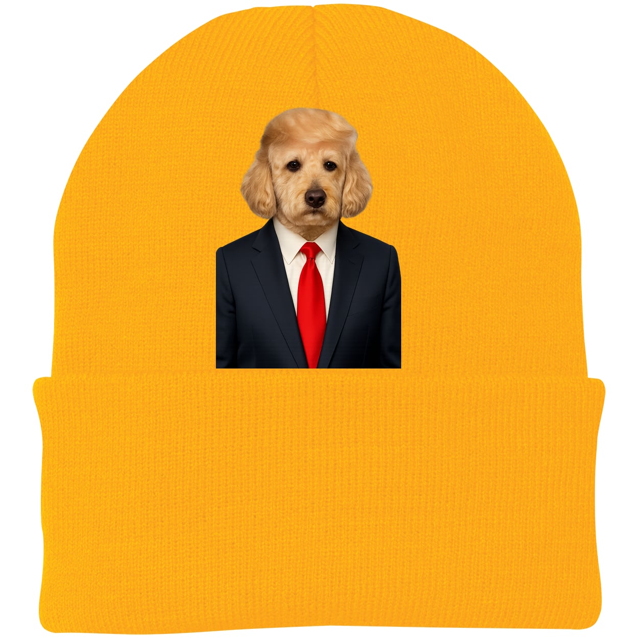 CP90 Port & Company Knit Beanie - Athletic Gold