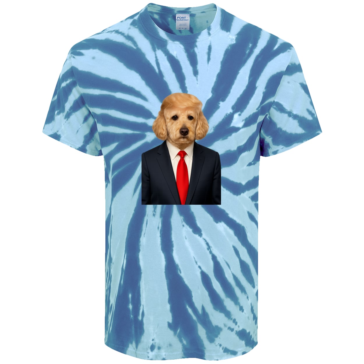 PC147 Port & Company Tie-Dye Tee - Royal