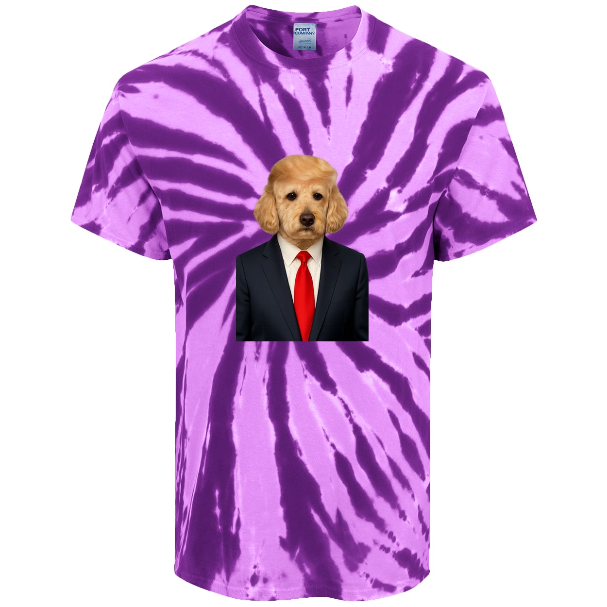 PC147 Port & Company Tie-Dye Tee - Purple