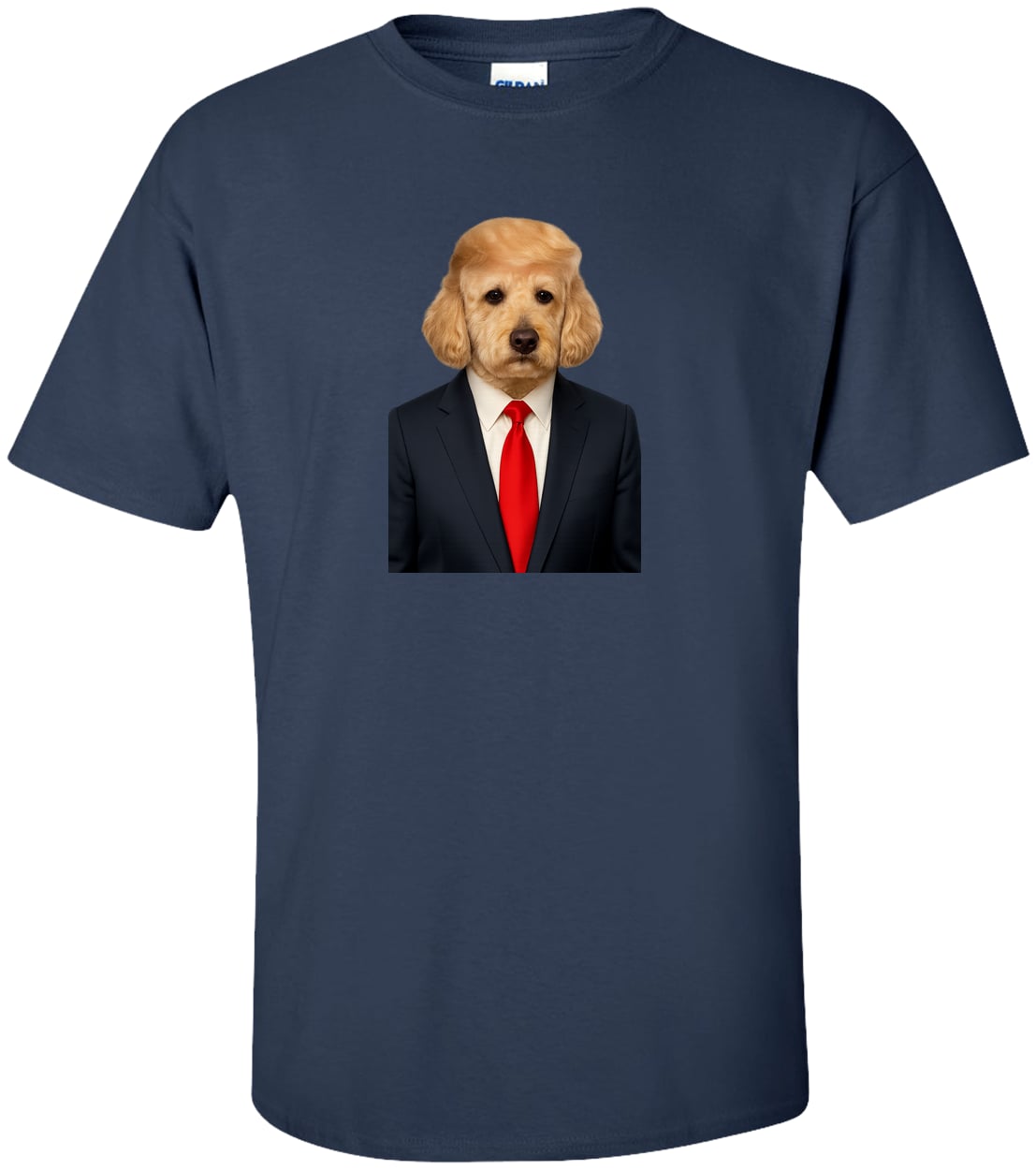 G200T Gildan Mens Tall Ultra Cotton Tee - Navy